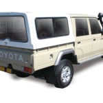 Toyota Land Cruiser Double Cab Canopy Beekman Lowline Halfdoor (Latest)