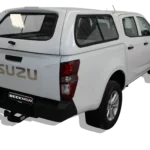 Isuzu D-Max Double Cab Canopy, Beekman Lowline Halfdoor