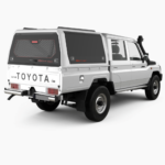 Rhino Xpedition Alu Canopy, Toyota Land Cruiser Double Cab (Latest)