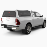 Rhino Xtreme Alu Canopy, Toyota Hilux Extra Cab (2016-Latest)