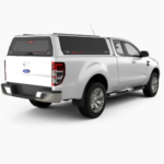 Rhino Xpedition Alu Canopy, Ford Ranger Super Cab (2012-2022)