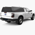 Rhino Xpedition Alu Canopy, Ford Ranger Super Cab (2023-Current)