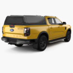 Rhino Xpedition Alu Canopy, Ford Ranger Double Cab (2023-Current)